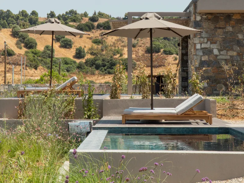 Supreme Suite private heated pool, Nikiti Halkidiki
